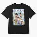 Messi Champion Vintage Retro Design Classic T-Shirt Show Support during FIFA World Cup 2026 USA Canada Mexico Spirit, Made for Brazil, Portugal and Argentina, CR7, Goal Celebration Energy, Supporter Heritage, Football Icons and Worldwide Tournament