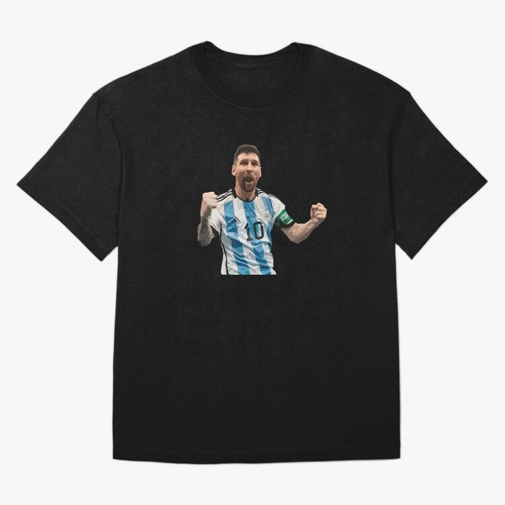 Messi World Champion #2 Oversized T-Shirt Fuel Your Fan Pride for Match Day Hype around FIFA World Cup 2026, CR7 and Messi, Spain, Football History, Final Match Energy, Crowd Noise and Once in a Lifetime Moments; Made for Collectors Who Enjoy