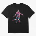Lionel Messi watercolor drawing Classic T-Shirt Relive Legendary Nights from the FIFA World Cup 2026 Group Stage Journey through Messi, Neymar and Mbappe Highlights, France and Portugal Pride, Retro Football Energy, Iconic Rivalries, Trophy Chase