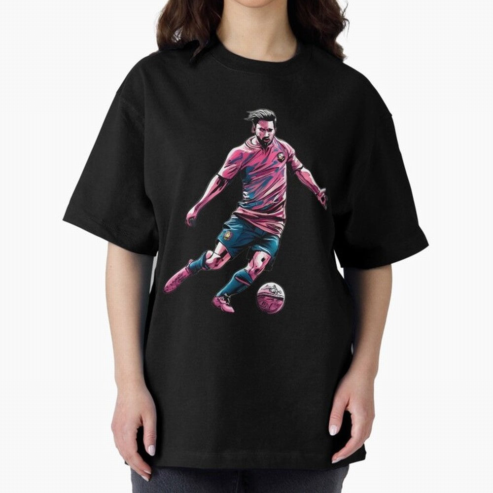 Lionel Messi watercolor drawing Classic T-Shirt Relive Legendary Nights from the FIFA World Cup 2026 Group Stage Journey through Messi, Neymar and Mbappe Highlights, France and Portugal Pride, Retro Football Energy, Iconic Rivalries, Trophy Chase