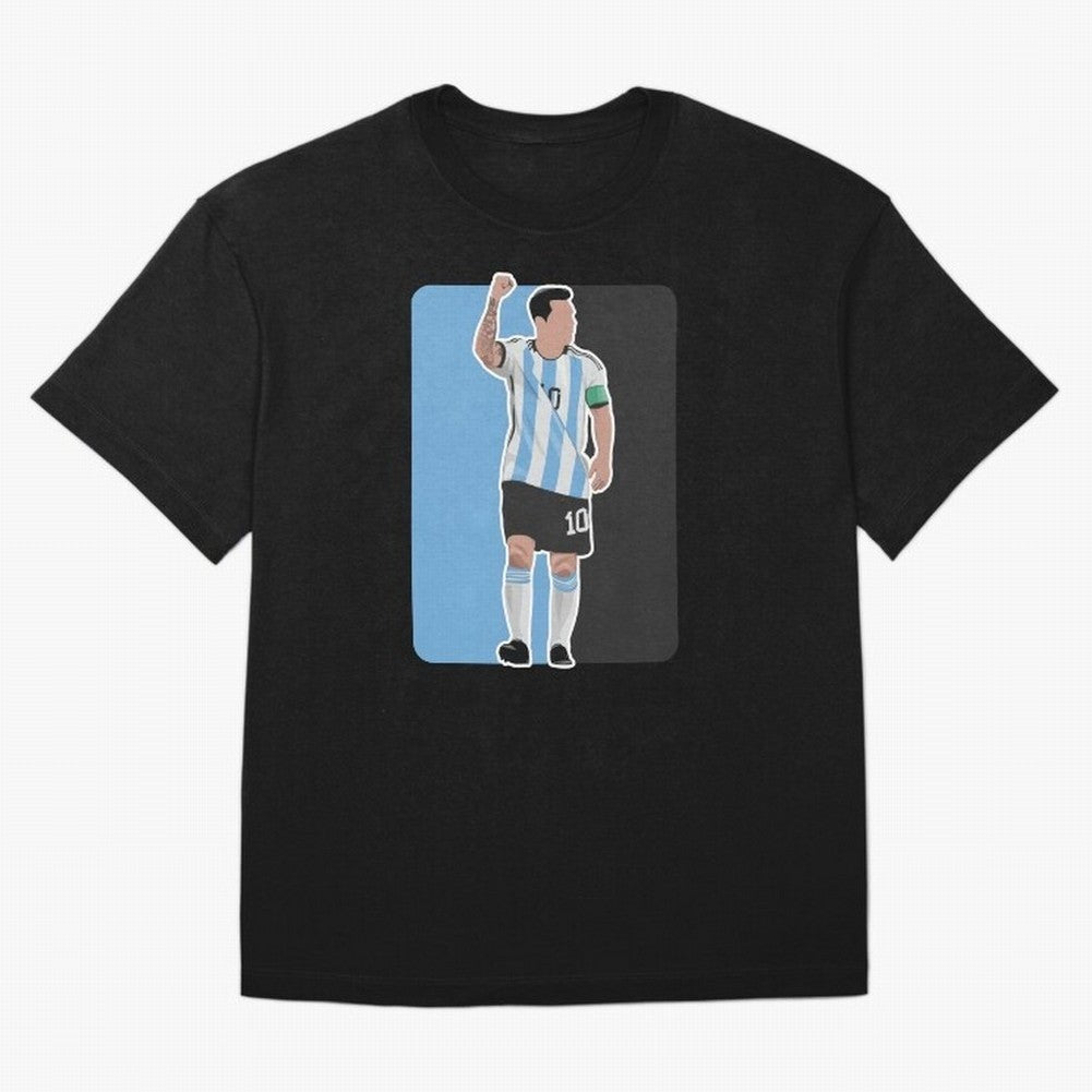 Messi World Cup 2022 Oversized T-Shirt Enjoy the Biggest Football Party of the FIFA World Cup 2026 Journey through Neymar Highlights, Argentina Pride, Match Day Excitement, Supporter Culture, Golden Goals and Global Football Passion; Ideal for