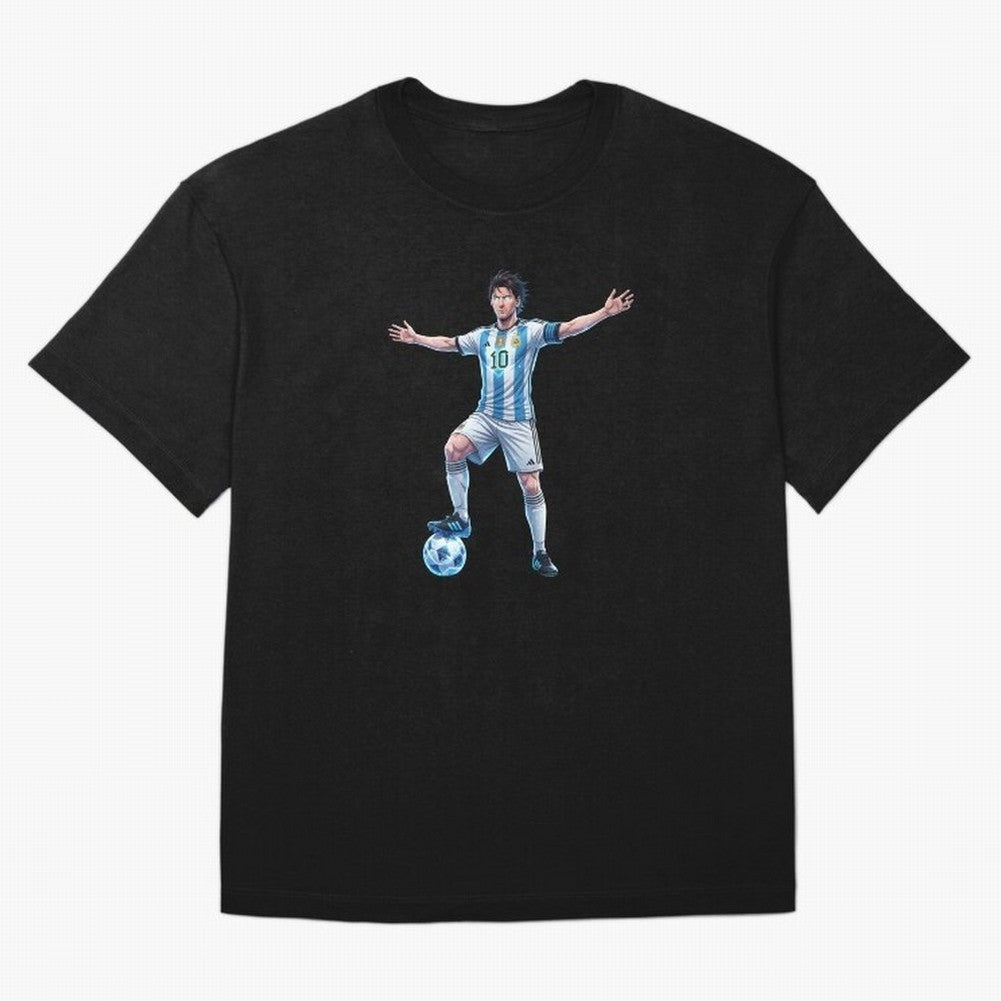 The GOAT | Anime style Classic T-Shirt Bring Champion Energy into Global Football Passion for FIFA World Cup 2026 Group Stage, Driven by Cristiano Ronaldo, Spain, Classic Soccer Heritage, Championship Pressure, Fan Loyalty and International Pride;