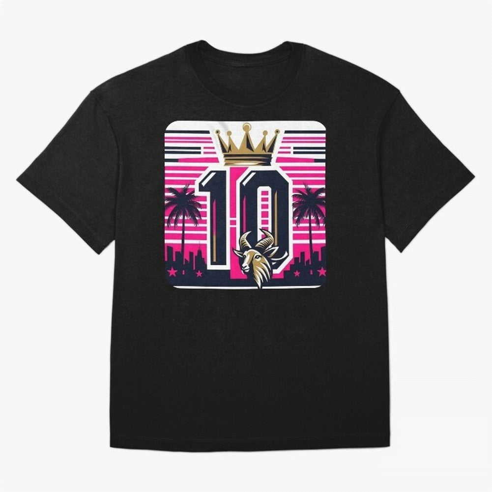 Inter Miami | Lionel Messi Classic T-Shirt Join the Global Buzz around FIFA World Cup 2026 Group Stage for Fans of Mbappe and Neymar and France, Bringing Classic Soccer Heritage, Championship Pressure, Fan Loyalty and International Pride; Great for