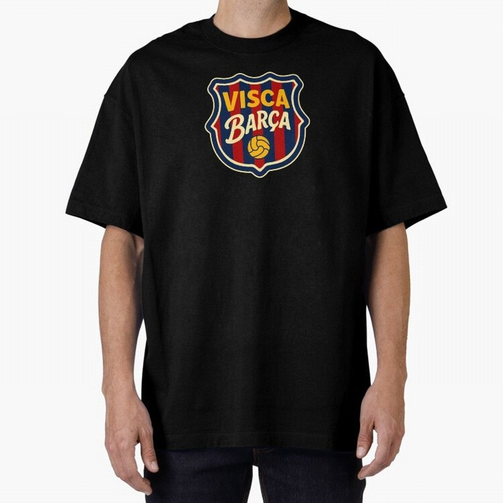 BAR-CE-LON-A Logo FC Merchandise Classic T-Shirt Keep Football History Alive during Global Football Passion for FIFA World Cup 2026 Group Stage, Highlighting Cristiano Ronaldo, Haaland and CR7, Argentina, Goal Celebration Energy, Supporter