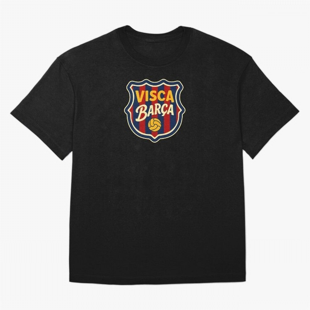 BAR-CE-LON-A Logo FC Merchandise Classic T-Shirt Keep Football History Alive during Global Football Passion for FIFA World Cup 2026 Group Stage, Highlighting Cristiano Ronaldo, Haaland and CR7, Argentina, Goal Celebration Energy, Supporter
