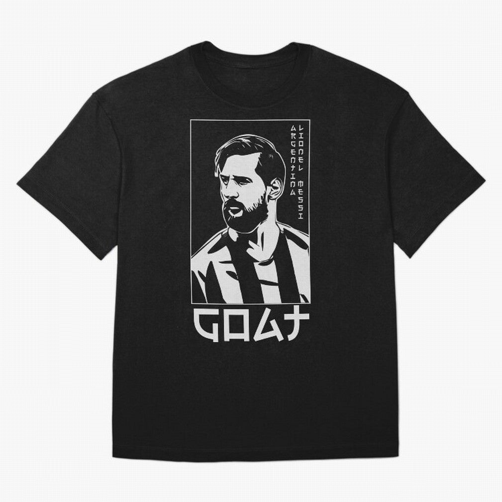 Lionel Messi Japanese Style Portrait art illustration Classic T-Shirt Fuel the Hype around FIFA World Cup 2026 Group Stage Spirit, with France and Portugal, Messi, Neymar and Mbappe, Vintage Soccer Flavor, Modern Football Stars, National Flags and