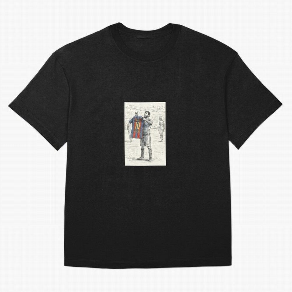 Lionel Messi Iconic Celebration Urban Sketch Classic T-Shirt Support the Legends of FIFA World Cup 2026 USA Canada Mexico Built around Messi and Cristiano Ronaldo, France Energy, Soccer Culture, Superstar Moments, National Team Dreams and