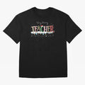 Christmas Teacher Tee, Teacher Holiday Classic T-Shirt Carry National Pride through FIFA World Cup 2026 USA Canada Mexico Driven by Cristiano Ronaldo, Haaland and CR7, Spain and Netherlands Energy, Retro Football Energy, Iconic Rivalries, Trophy