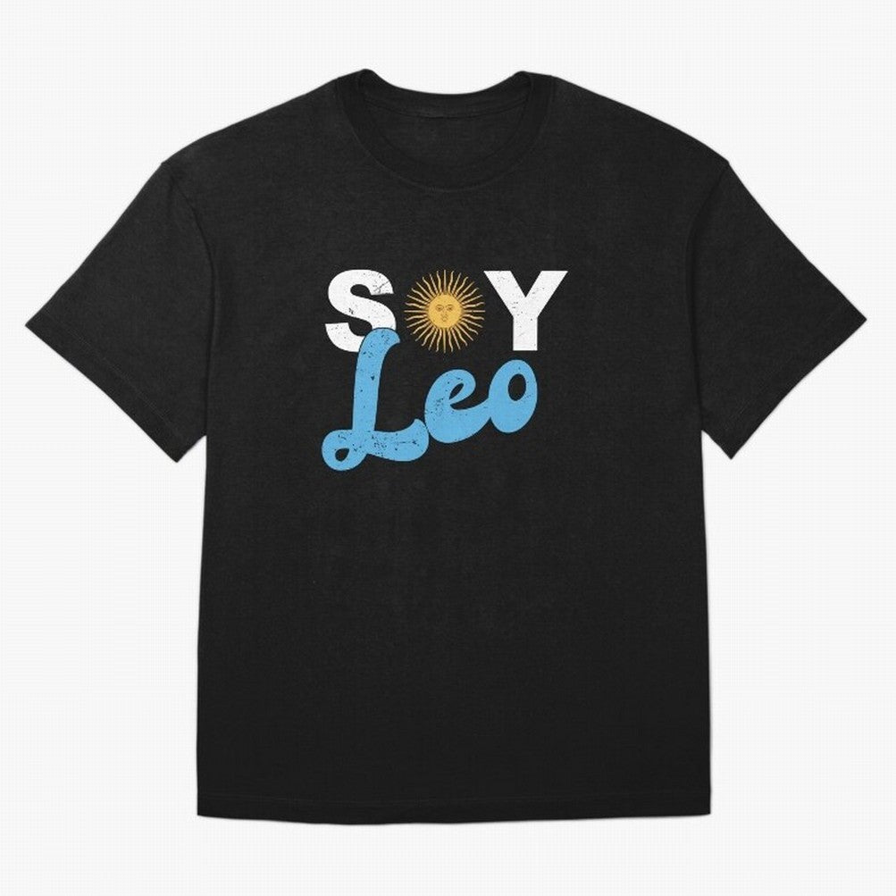 Soy Leo! Essential T-Shirt Enjoy Match Day Hype around FIFA World Cup 2026, Mbappe, France and Portugal, Football Festival Excitement, Trophy Ambitions, Country Rivalries and Star Player Buzz; Ideal for Football Dads, Football Moms, Friends,