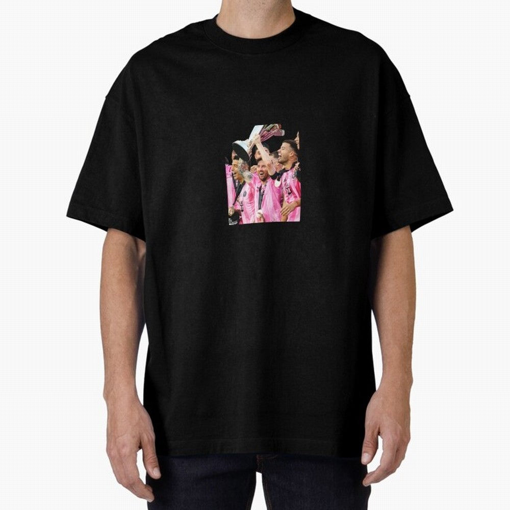 Inter Miami MLS Oversized T-Shirt Feel Match Day Hype around FIFA World Cup 2026 USA Canada Mexico, Cristiano Ronaldo, Netherlands, Match Day Excitement, Supporter Culture, Golden Goals and Global Football Passion; Perfect for People Who Love