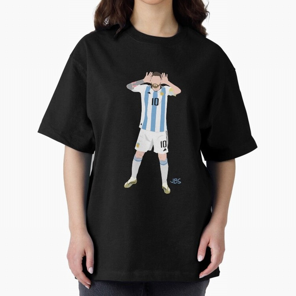 Lionel Messi celebrates against the Netherlands Classic T-Shirt Stand with FIFA World Cup 2026 Filled with CR7, Spain and Netherlands Energy, Goal Celebration Energy, Supporter Heritage, Football Icons and Worldwide Tournament Joy; Ideal for