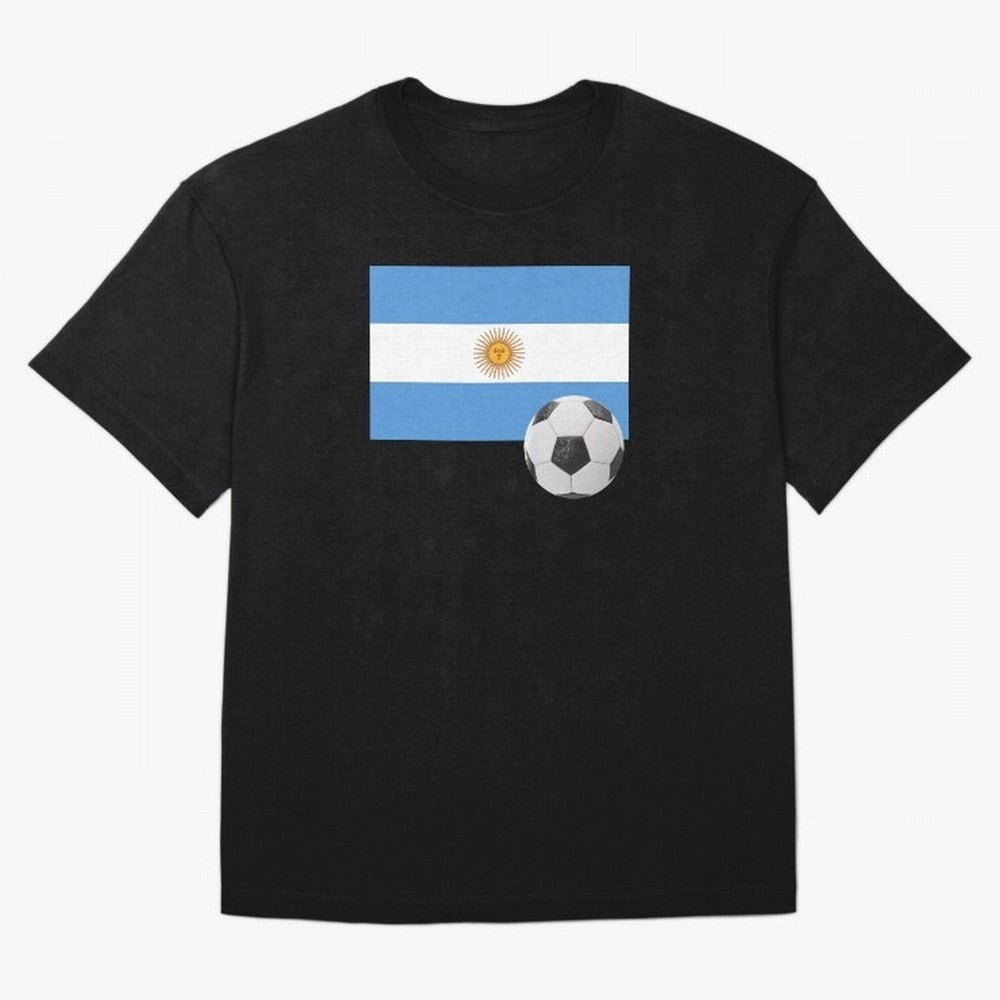 Flag of Argentina with a Football Oversized T-Shirt Support Iconic Players in the FIFA World Cup 2026 Group Stage Journey through CR7 and Messi Highlights, Brazil, Portugal and Argentina Pride, Football History, Final Match Energy, Crowd Noise and