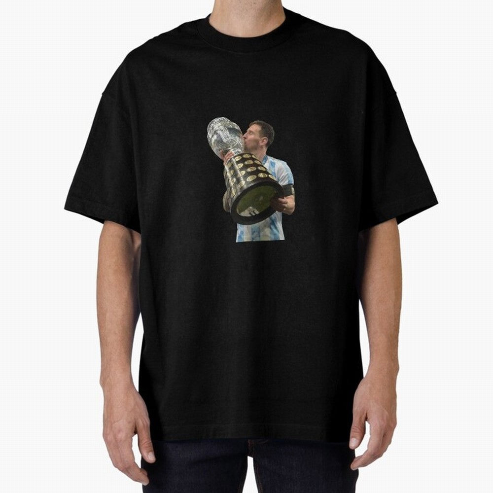 Messi Cup Oversized T-Shirt Bring a Champion Mindset to FIFA World Cup 2026 Built around Messi and Cristiano Ronaldo, Spain and Netherlands Energy, Fan Favorite Moments, National Team Passion, Big Match Drama and Soccer History; Ideal for