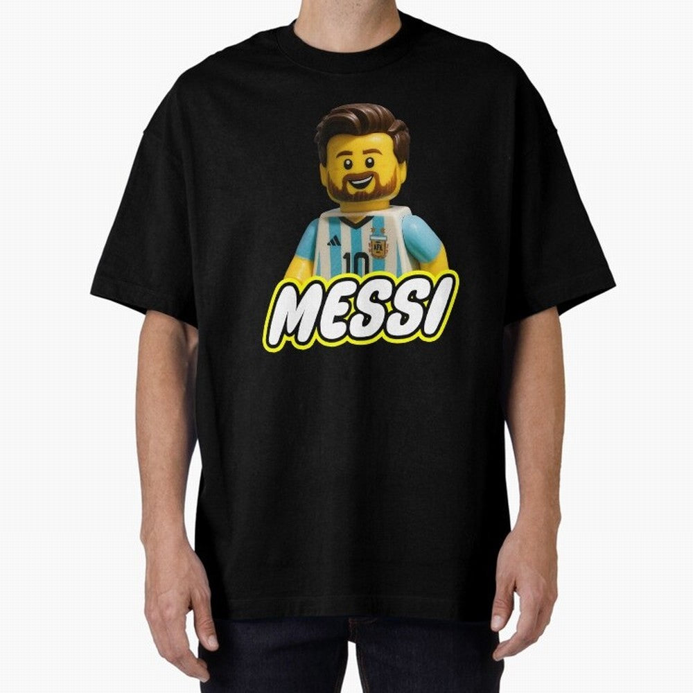 Block Leo Oversized T-Shirt Feel the Trophy Chase of FIFA World Cup 2026 Group Stage Built around Neymar, Haaland and Cristiano Ronaldo, Argentina Energy, Soccer Culture, Superstar Moments, National Team Dreams and Competitive Fire; Ideal for Fans