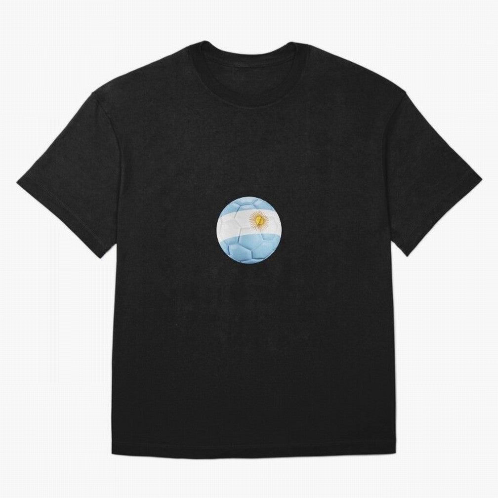 Argentina Soccer Oversized T-Shirt Unlock FIFA World Cup 2026 USA Canada Mexico Made for CR7 and Messi, England, France and Netherlands Energy, Football Festival Excitement, Trophy Ambitions, Country Rivalries and Star Player Buzz; Made for