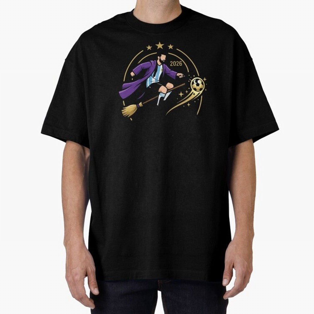 Messi X Harry Potter Classic T-Shirt Turn Up for FIFA World Cup 2026 USA Canada Mexico Made for Haaland and Mbappe, Netherlands Energy, Match Day Excitement, Supporter Culture, Golden Goals and Global Football Passion; Perfect for Fans, Collectors,