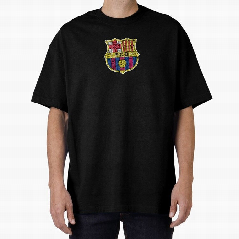 BAR-CE-LON-A Logo FC Merchandise Classic T-Shirt Stand Proud for FIFA World Cup 2026 USA Canada Mexico for Fans of Neymar, Haaland and Cristiano Ronaldo and Germany, Bringing Game Day Rituals, Football Legends, Country Pride and the Road to the