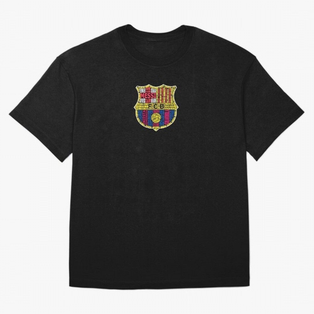 BAR-CE-LON-A Logo FC Merchandise Classic T-Shirt Stand Proud for FIFA World Cup 2026 USA Canada Mexico for Fans of Neymar, Haaland and Cristiano Ronaldo and Germany, Bringing Game Day Rituals, Football Legends, Country Pride and the Road to the