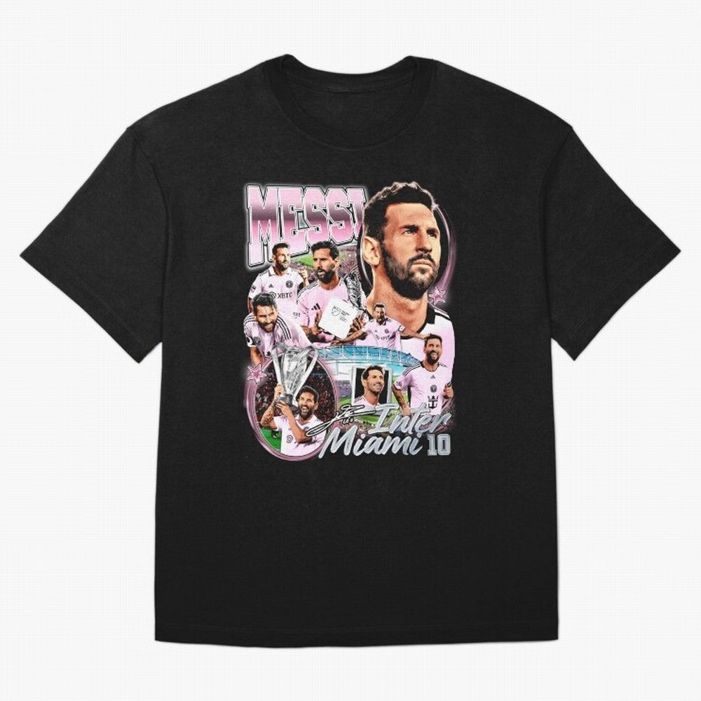 Lionel Messi Inter Miami Retro Vintage bootleg rap tee Classic T-Shirt Unlock the FIFA World Cup 2026 Group Stage Journey through Mbappe and Neymar Highlights, Brazil Pride, Stadium Chants, National Pride, Trophy Dreams and Unforgettable Football