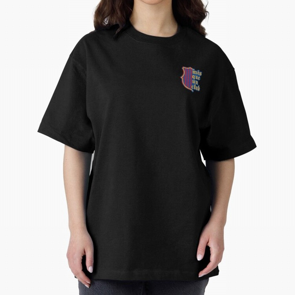Barca Mes Que Un Club Badge Classic T-Shirt Bring Supporter Culture to FIFA World Cup 2026 Spirit, Inspired by England, Messi, Neymar and Mbappe, Supporter Pride, Iconic Celebrations, Legendary Names and Global Match Day Energy; Perfect for Fans,