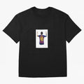 Lionel Messi Celebration Outline Barcelona FC Oversized T-Shirt Carry National Pride through FIFA World Cup 2026 USA Canada Mexico Spirit, Capturing Brazil, CR7, Championship Spirit, Famous Goals, Roaring Crowds and International Football Unity;