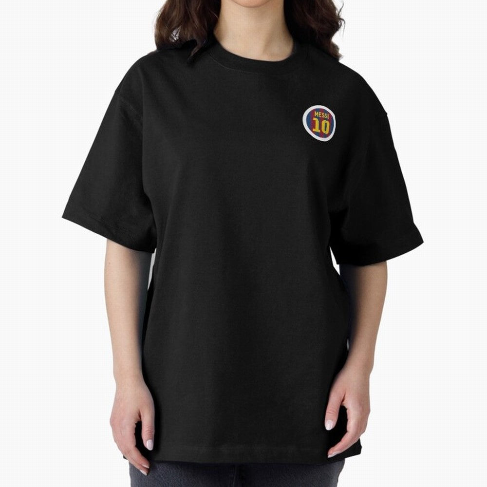The goat, Lionel Messi Barcelona 10 Oversized T-Shirt Celebrate Unforgettable Nights in FIFA World Cup 2026 Group Stage Celebrating Haaland, Netherlands Energy, Football History, Final Match Energy, Crowd Noise and Once in a Lifetime Moments; Made