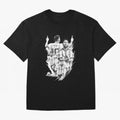 BLACK WHITE Lionel Messi watercolor illustration Classic T-Shirt Honor the Beautiful Game during the FIFA World Cup 2026 Group Stage Journey through Neymar, Haaland and Cristiano Ronaldo Highlights, Argentina and Brazil Pride, Stadium Memories,