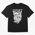 BLACK WHITE GOAT Lionel Messi watercolor illustration Classic T-Shirt Celebrate Rivalries and Pride in FIFA World Cup 2026 for Fans of Haaland and Argentina and Brazil, Bringing Stadium Memories, Football Loyalty, International Chants and