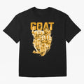 GOLD GOAT Lionel Messi watercolor illustration Oversized T-Shirt Represent the Passion of Match Day Hype around FIFA World Cup 2026 USA Canada Mexico, Messi, Argentina, Tournament Hype, Historic Matchups, Family Viewing Parties and Global Sports