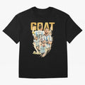GOAT Lionel Messi watercolor illustration Oversized T-Shirt Embrace Global Football Passion for FIFA World Cup 2026, Featuring Neymar, Spain and Netherlands, Sports Nostalgia, International Competition, Famous Players and Unforgettable Victories;