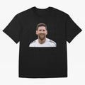 Lionel Messi smiling Oversized T-Shirt Carry National Pride through FIFA World Cup 2026 Group Stage Spirit, with Germany, CR7, Match Day Excitement, Supporter Culture, Golden Goals and Global Football Passion; Perfect for People Who Love Argentina,