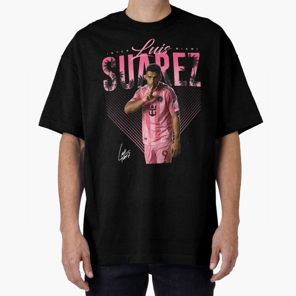 Luis Suarez Inter Miami FC Classic T-Shirt Support the Legends of FIFA World Cup 2026 Group Stage Capturing Messi, CR7 and Mbappe, Argentina Energy, Champion Mindset, Group Stage Buzz, Knockout Tension and Passionate Fan Culture; Made for
