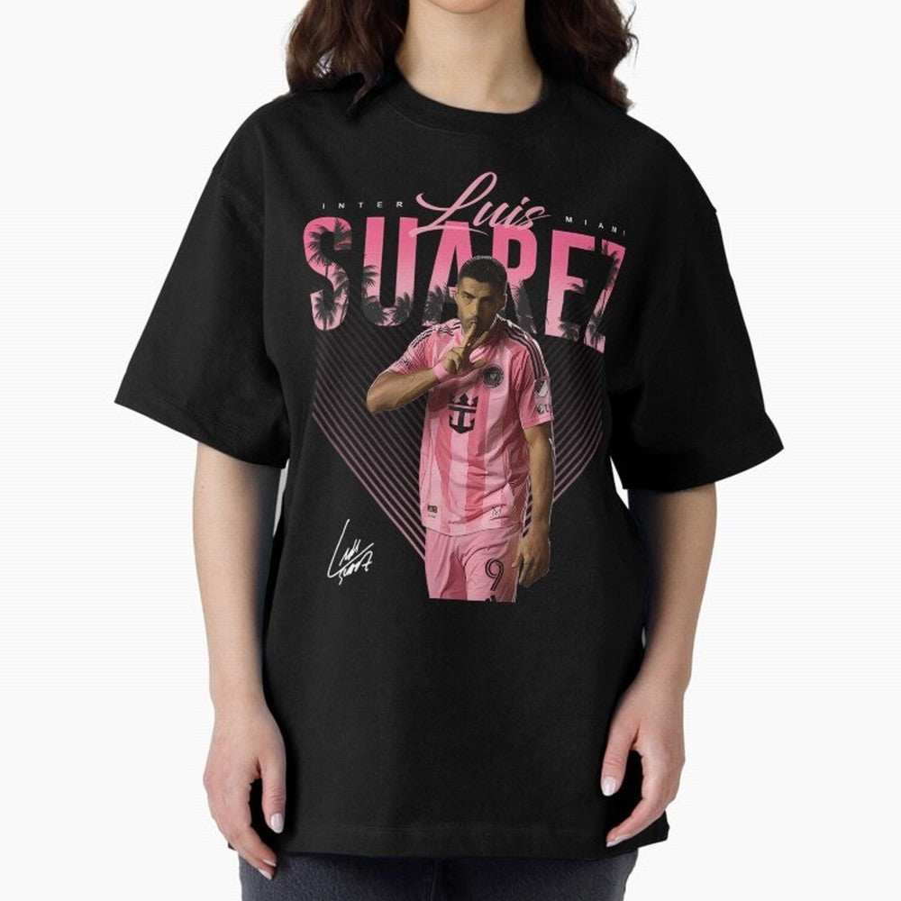 Luis Suarez Inter Miami FC Classic T-Shirt Support the Legends of FIFA World Cup 2026 Group Stage Capturing Messi, CR7 and Mbappe, Argentina Energy, Champion Mindset, Group Stage Buzz, Knockout Tension and Passionate Fan Culture; Made for