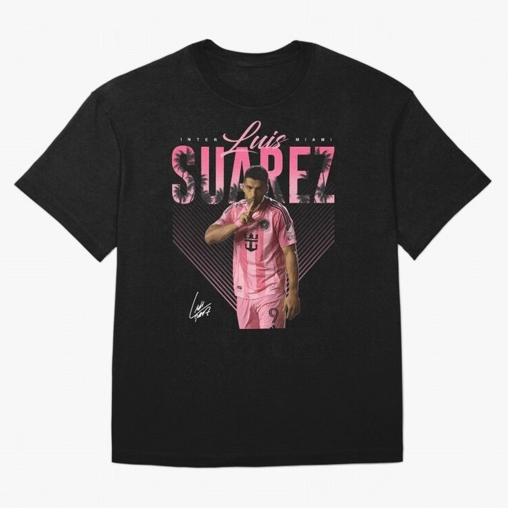 Luis Suarez Inter Miami FC Classic T-Shirt Support the Legends of FIFA World Cup 2026 Group Stage Capturing Messi, CR7 and Mbappe, Argentina Energy, Champion Mindset, Group Stage Buzz, Knockout Tension and Passionate Fan Culture; Made for
