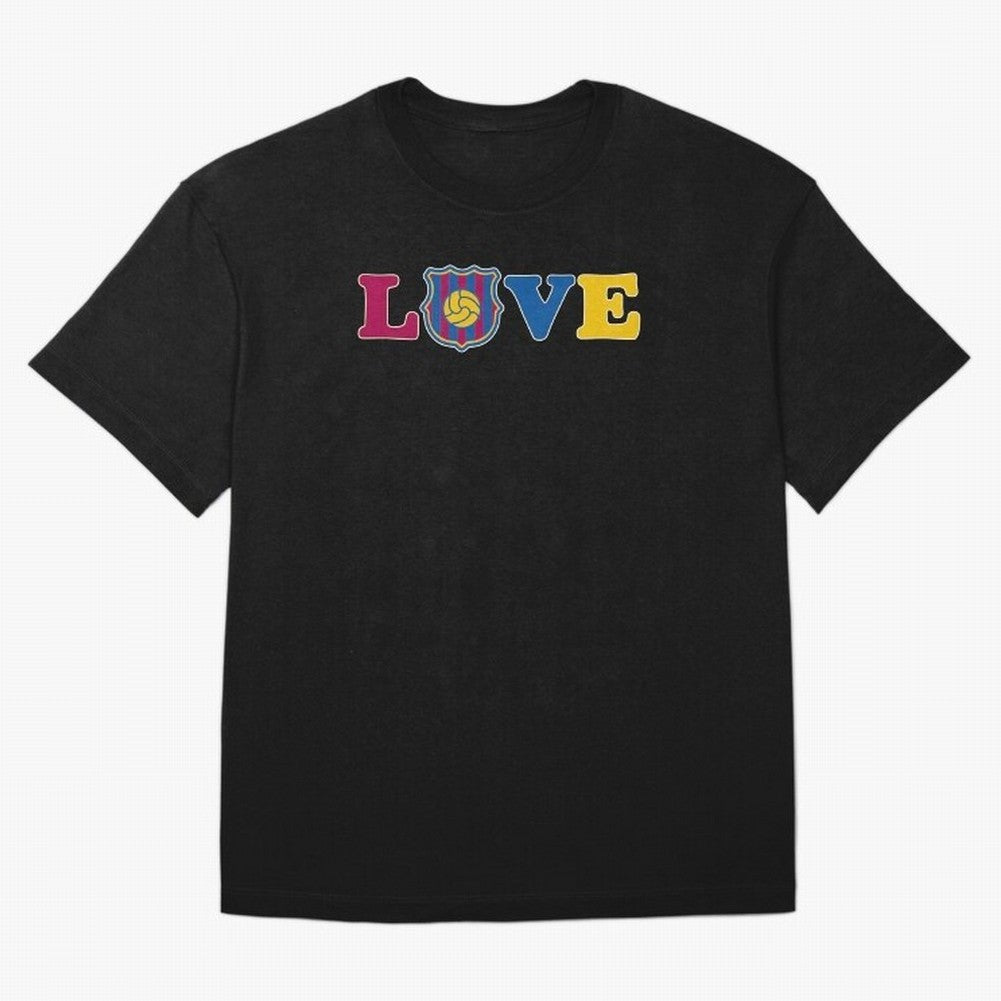Love Barcelona Oversized T-Shirt Fuel Your Fan Pride for Global Football Passion for FIFA World Cup 2026 Group Stage, Driven by CR7, Portugal, Spain and Germany, Football History, Final Match Energy, Crowd Noise and Once in a Lifetime Moments;