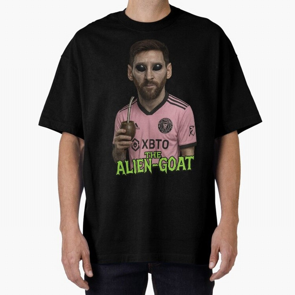 Messi Alien-GOAT: Extraterrestrial Fusion and Messi The Goat Inter Miami Jersey Classic T-Shirt Capture FIFA World Cup 2026 Group Stage Spirit, Driven by Portugal, CR7, Football Festival Excitement, Trophy Ambitions, Country Rivalries and Star