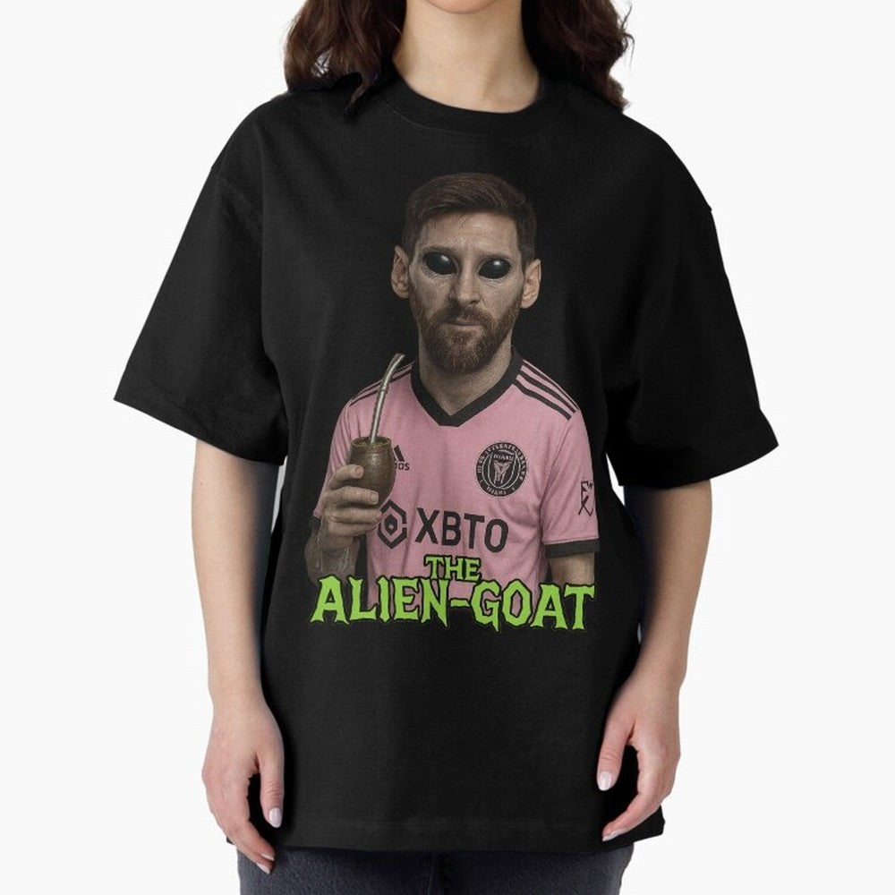 Messi Alien-GOAT: Extraterrestrial Fusion and Messi The Goat Inter Miami Jersey Classic T-Shirt Capture FIFA World Cup 2026 Group Stage Spirit, Driven by Portugal, CR7, Football Festival Excitement, Trophy Ambitions, Country Rivalries and Star