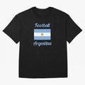 Argentina Football Flag ¨C Albiceleste Soccer Supporter Classic T-Shirt Embrace Global Football Passion for FIFA World Cup 2026 Group Stage, Connected to Mbappe, Argentina and Brazil, Football Passion, Legendary Performances, Festival Vibes and