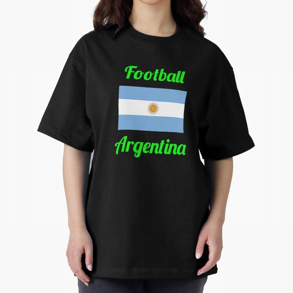 Argentina Football Flag ¨C Albiceleste Soccer Supporter Classic T-Shirt Show Your Tournament Heart for FIFA World Cup 2026 Spirit, Inspired by Netherlands, Cristiano Ronaldo, Haaland and CR7, Tournament Hype, Historic Matchups, Family Viewing