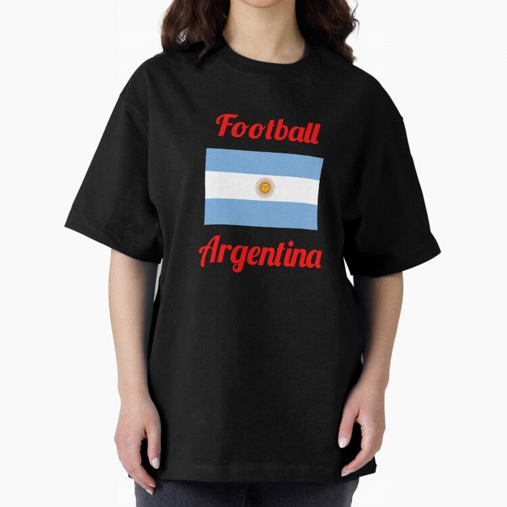 Argentina Football Flag ¨C Albiceleste Soccer Supporter Classic T-Shirt Follow the Road to Global Football Passion for FIFA World Cup 2026 Group Stage, Centered on Cristiano Ronaldo, Haaland and CR7, Portugal, Game Day Rituals, Football Legends,