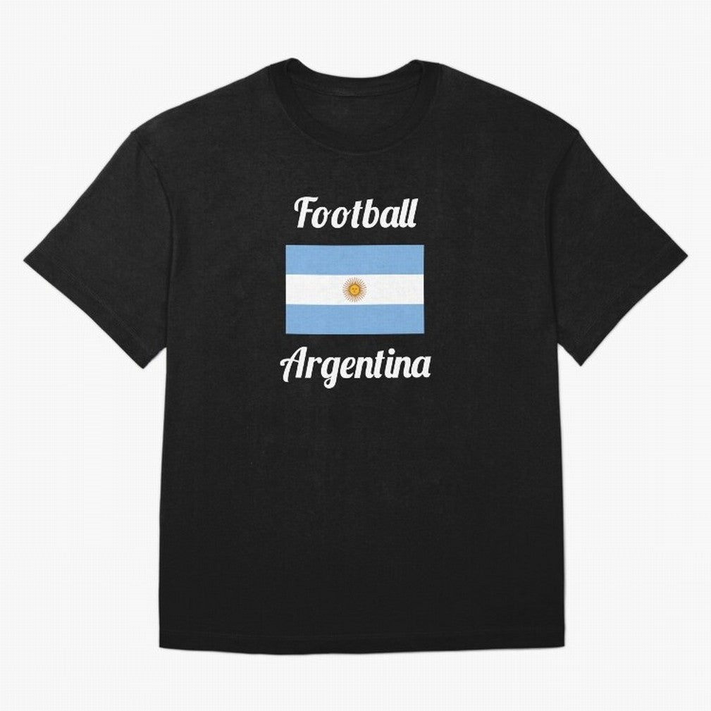 Argentina Football Flag ¨C Albiceleste Soccer Supporter Active T-Shirt Capture Stadium Memories from FIFA World Cup 2026 USA Canada Mexico Highlighting Messi and Cristiano Ronaldo, Germany Energy, Sports Nostalgia, International Competition, Famous