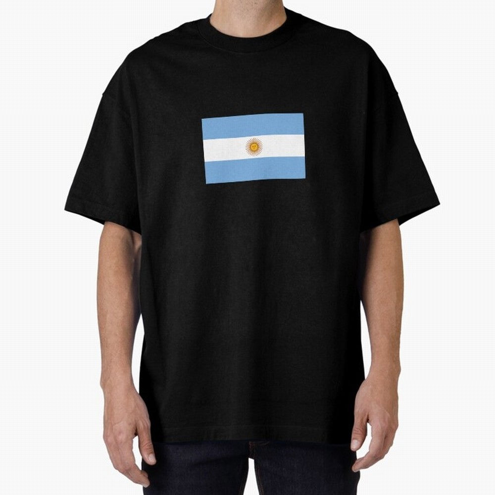 Argentina Football Flag ¨C Albiceleste Soccer Supporter Classic T-Shirt Experience Global Football Passion for FIFA World Cup 2026 USA Canada Mexico, Connected to CR7, Argentina, France and Brazil, Tournament Hype, Historic Matchups, Family Viewing