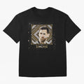 Goat Emojified Messi-Inspired Visual Tribute Essential T-Shirt Refresh the FIFA World Cup 2026 USA Canada Mexico Journey through Neymar, Haaland and Cristiano Ronaldo Highlights, England, France and Netherlands Pride, Stadium Chants, National