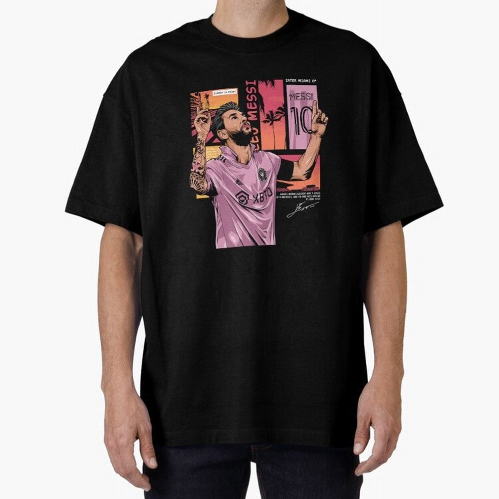 Messi Inter Miami Classic T-Shirt Celebrate Fan Favorites in Global Football Passion for FIFA World Cup 2026 Group Stage, Inspired by CR7 and Messi, England, Match Day Excitement, Supporter Culture, Golden Goals and Global Football Passion; Built
