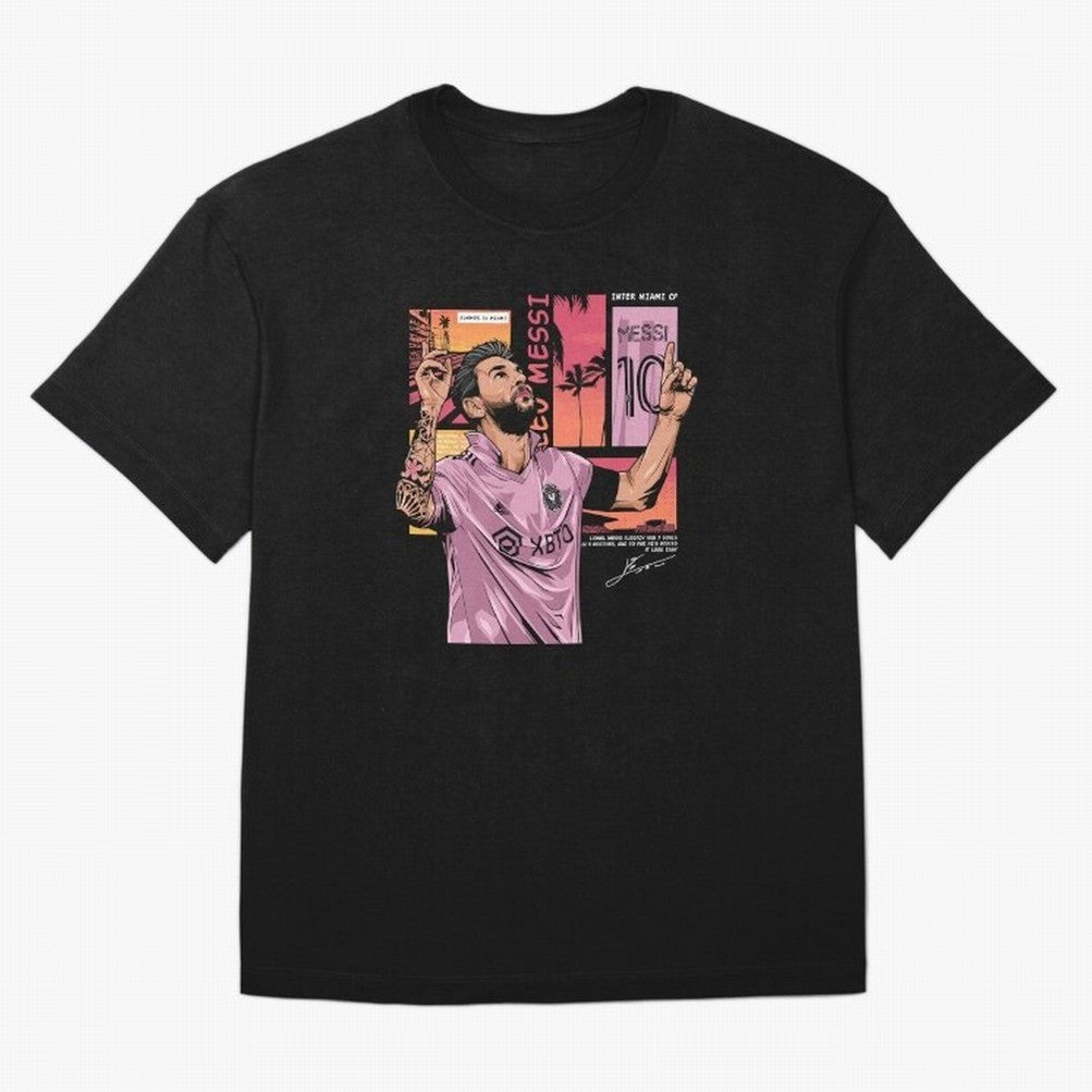 Messi Inter Miami Classic T-Shirt Celebrate Fan Favorites in Global Football Passion for FIFA World Cup 2026 Group Stage, Inspired by CR7 and Messi, England, Match Day Excitement, Supporter Culture, Golden Goals and Global Football Passion; Built