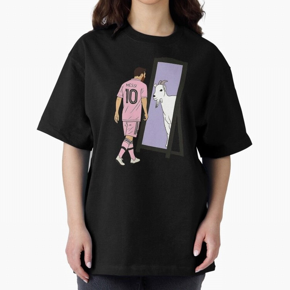 Messi Inter Miami Oversized T-Shirt Celebrate Every Goal in FIFA World Cup 2026 for Fans of Mbappe and Neymar and France, Bringing Tournament Hype, Historic Matchups, Family Viewing Parties and Global Sports Pride; Made for Collectors Who Enjoy