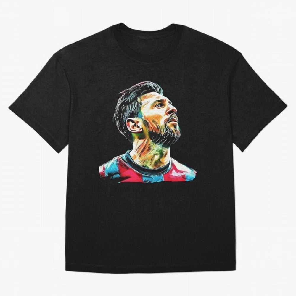 Messi Oversized T-Shirt Mark FIFA World Cup 2026 Group Stage Driven by Neymar, Haaland and Cristiano Ronaldo, Portugal Energy, Champion Mindset, Group Stage Buzz, Knockout Tension and Passionate Fan Culture; Created for Match Day Parties, Soccer