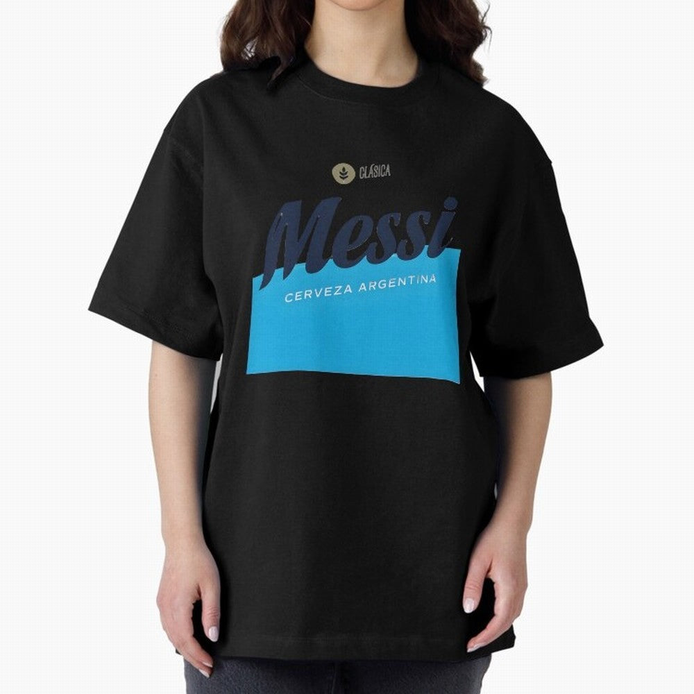 Messi Cerveza Argentina Parody Sticker Classic T-Shirt Bring Stadium Energy to the FIFA World Cup 2026 Journey through Messi, CR7 and Mbappe Highlights, Brazil Pride, Worldwide Fan Energy, Dramatic Goals, Stadium Lights and Championship