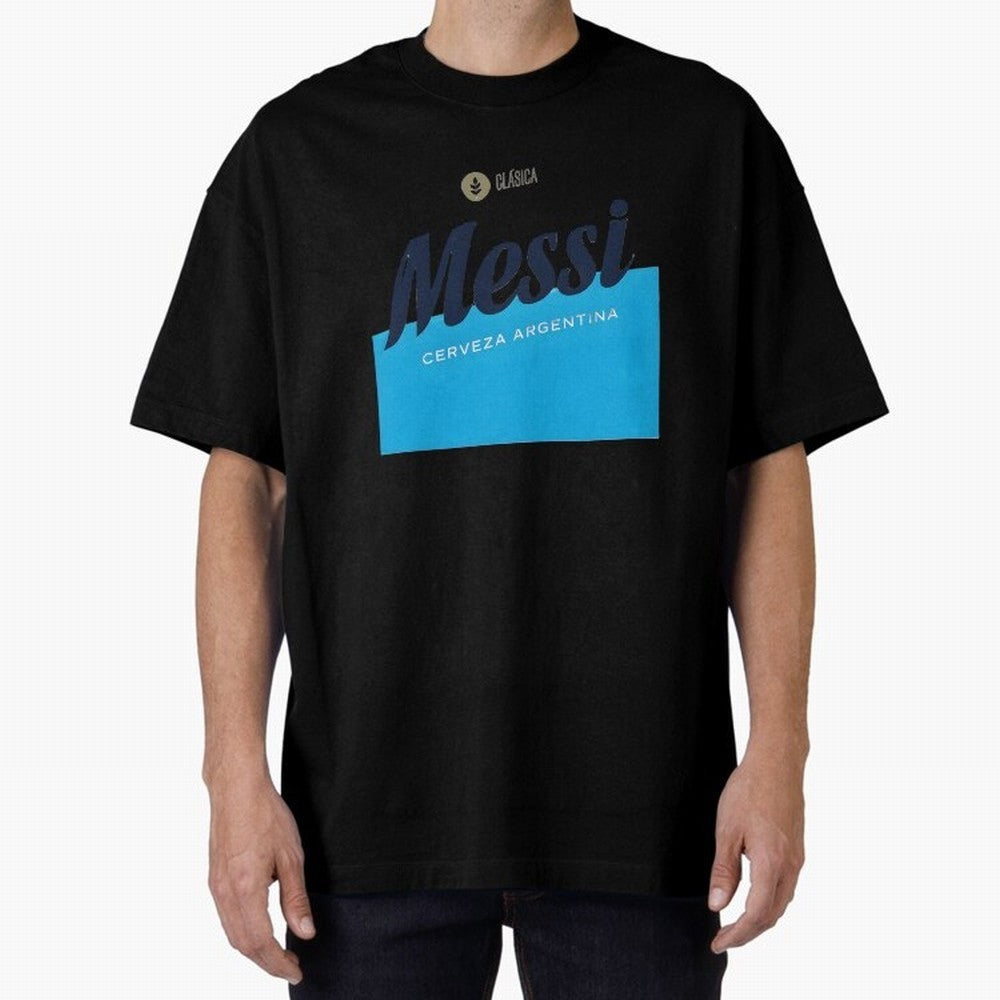 Messi Cerveza Argentina Parody Sticker Classic T-Shirt Bring Stadium Energy to the FIFA World Cup 2026 Journey through Messi, CR7 and Mbappe Highlights, Brazil Pride, Worldwide Fan Energy, Dramatic Goals, Stadium Lights and Championship