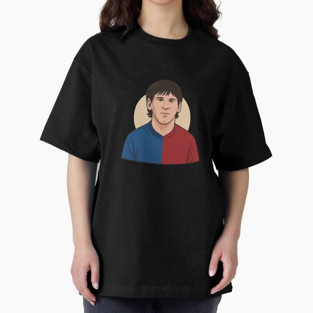 messi 2009 Oversized T-Shirt Celebrate Football Dreams Across FIFA World Cup 2026 USA Canada Mexico for Fans of Messi, CR7 and Mbappe and Portugal, Bringing Fan Favorite Moments, National Team Passion, Big Match Drama and Soccer History; Great for